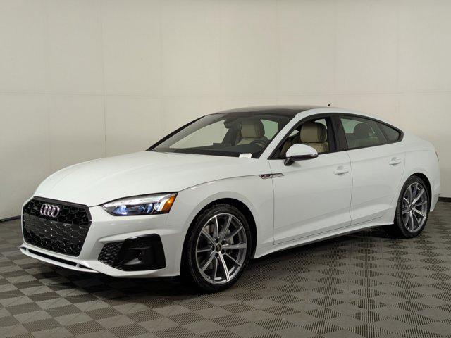 new 2025 Audi A5 Sportback car, priced at $53,160