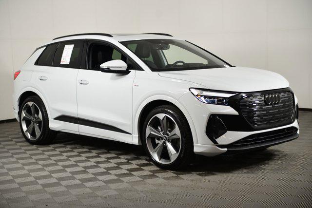 new 2025 Audi Q4 e-tron car, priced at $60,381
