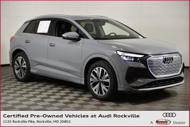 used 2023 Audi Q4 e-tron car, priced at $33,998