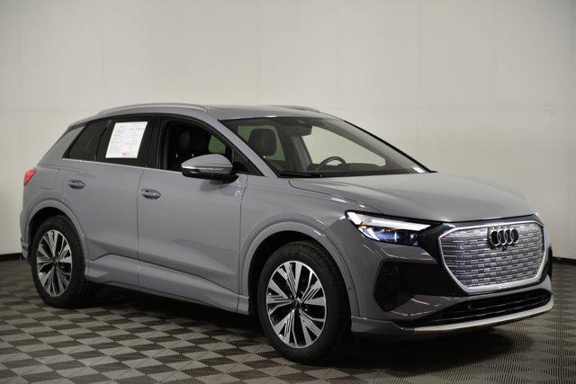 used 2023 Audi Q4 e-tron car, priced at $33,998