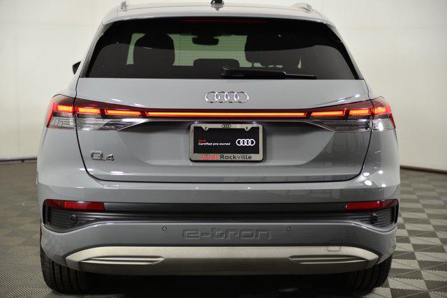 used 2023 Audi Q4 e-tron car, priced at $33,998