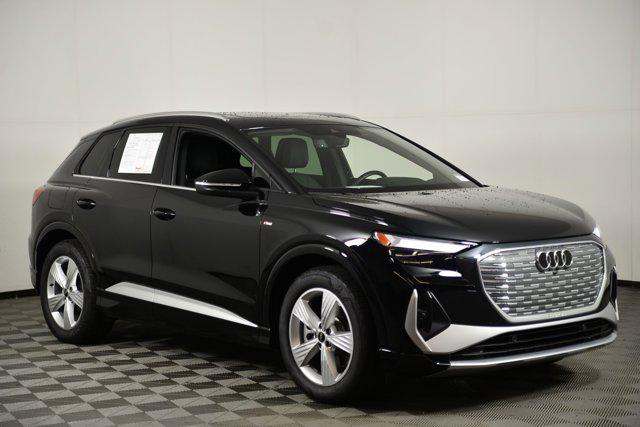 used 2024 Audi Q4 e-tron car, priced at $34,999
