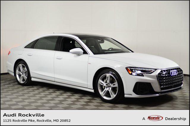 new 2025 Audi A8 car, priced at $99,561