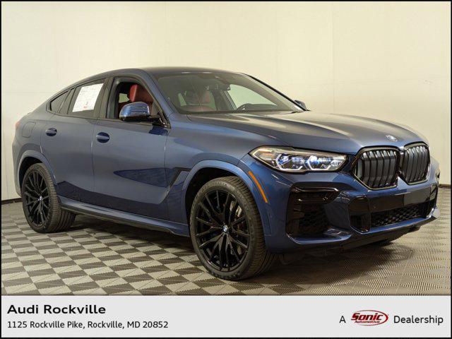 used 2022 BMW X6 car, priced at $62,999