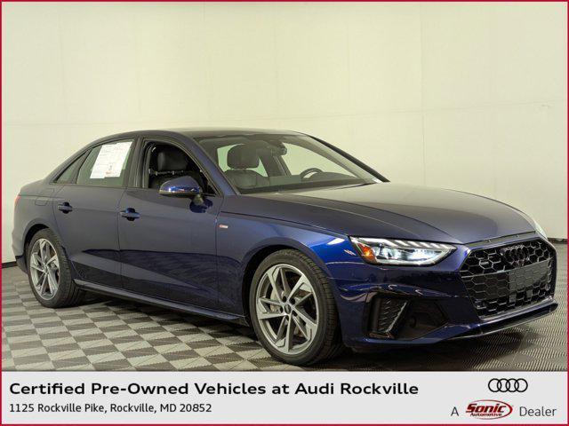 used 2021 Audi A4 car, priced at $26,998