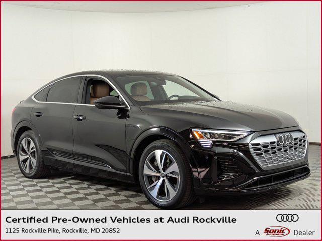 used 2024 Audi Q8 e-tron car, priced at $46,998