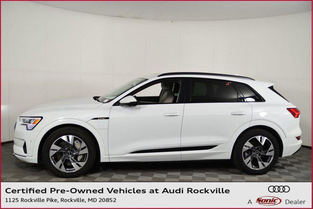 used 2021 Audi e-tron car, priced at $24,998