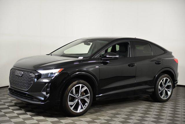 used 2023 Audi Q4 e-tron Sportback car, priced at $29,996