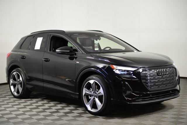new 2025 Audi Q4 e-tron car, priced at $61,261