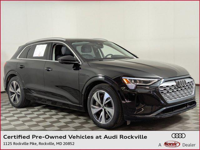 used 2024 Audi Q8 e-tron car, priced at $47,997