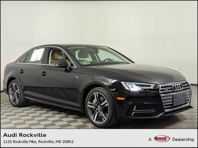 used 2017 Audi A4 car, priced at $19,499