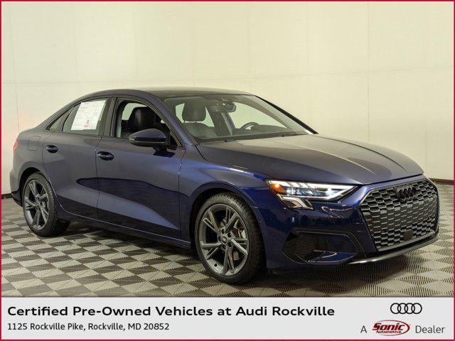 used 2024 Audi A3 car, priced at $29,999