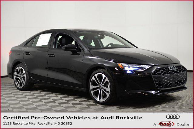 used 2025 Audi A3 car, priced at $35,999