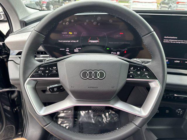 new 2025 Audi Q6 e-tron car, priced at $78,221