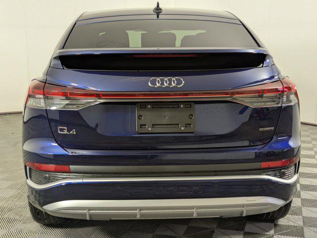 new 2025 Audi Q4 e-tron Sportback car, priced at $62,911