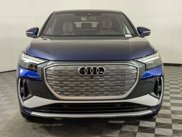 new 2025 Audi Q4 e-tron Sportback car, priced at $62,911