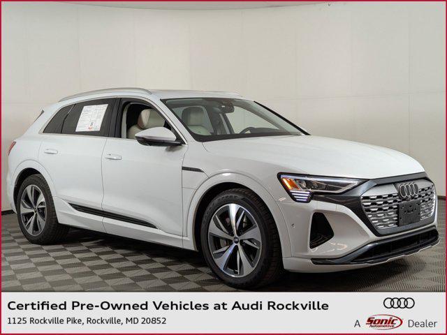 used 2024 Audi Q8 e-tron car, priced at $47,997