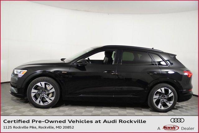 used 2021 Audi e-tron car, priced at $25,998