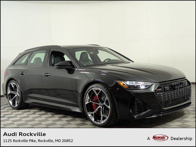 new 2025 Audi RS 6 Avant car, priced at $157,911