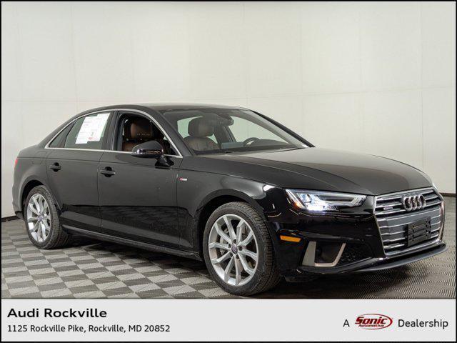 used 2019 Audi A4 car, priced at $17,999