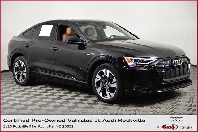 used 2021 Audi e-tron Sportback car, priced at $26,998