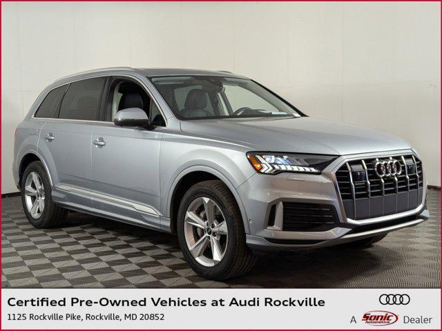 used 2024 Audi Q7 car, priced at $48,996