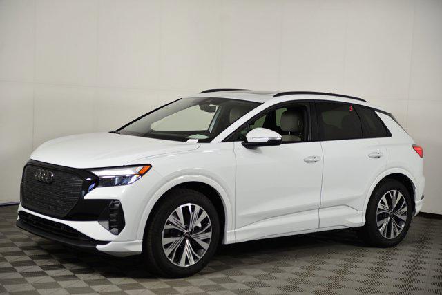 used 2025 Audi Q4 e-tron car, priced at $39,999