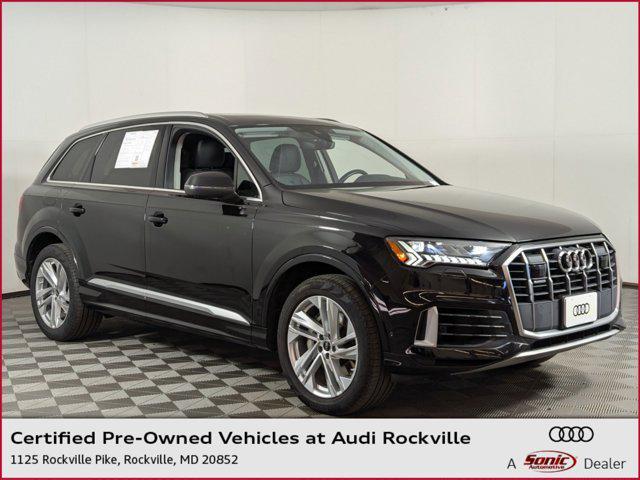 used 2023 Audi Q7 car, priced at $41,999