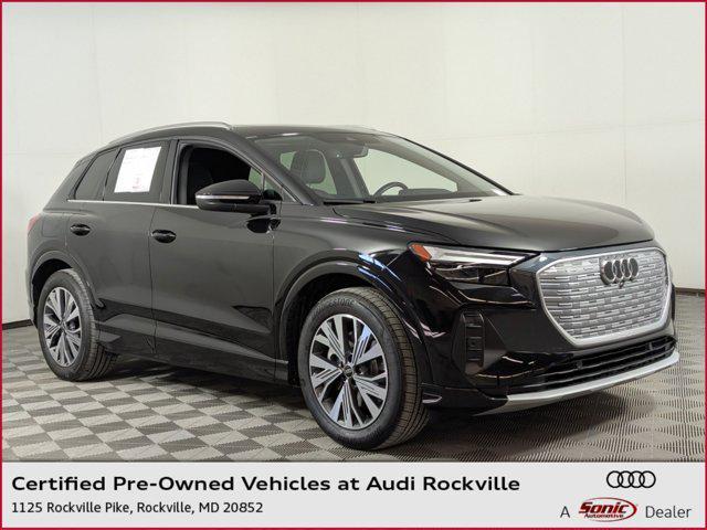 used 2024 Audi Q4 e-tron car, priced at $35,999