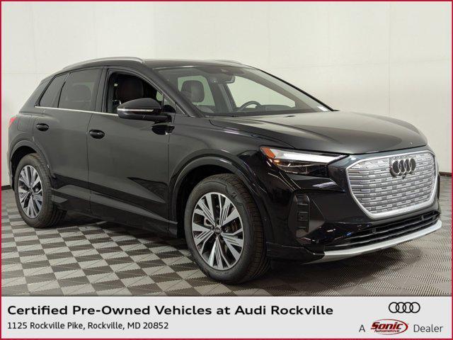 used 2024 Audi Q4 e-tron car, priced at $38,597