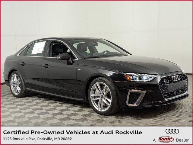 used 2023 Audi A4 car, priced at $29,499