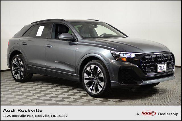 new 2025 Audi Q8 car, priced at $79,821