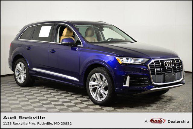 used 2021 Audi Q7 car, priced at $29,999