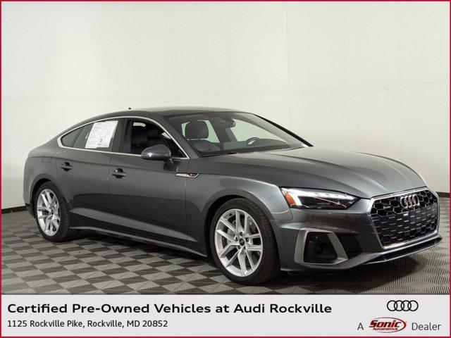 used 2024 Audi A5 Sportback car, priced at $35,997