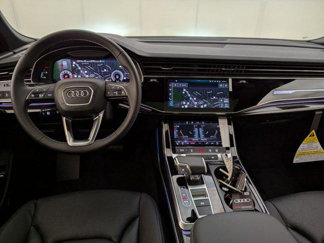 new 2025 Audi Q8 car, priced at $81,362