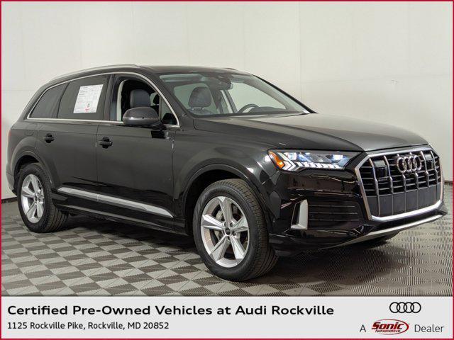 used 2024 Audi Q7 car, priced at $46,998