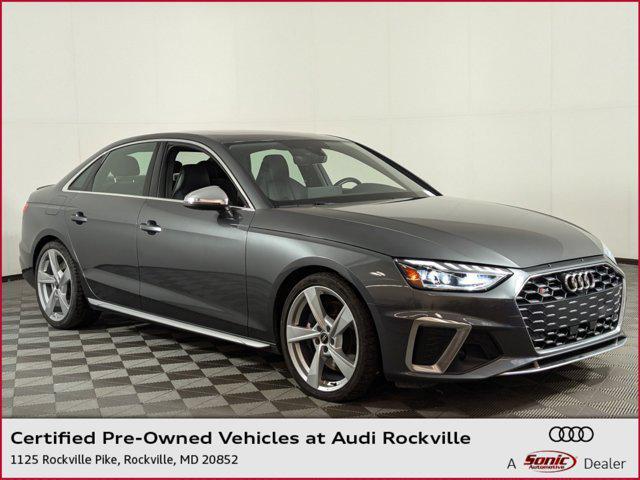 used 2023 Audi S4 car, priced at $38,596