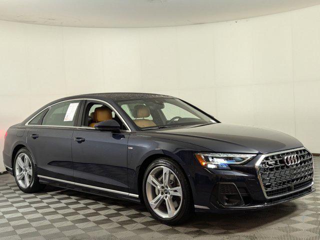 new 2025 Audi A8 car, priced at $93,121