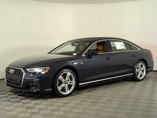 new 2025 Audi A8 car, priced at $93,121