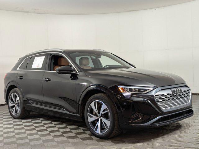 used 2024 Audi Q8 e-tron car, priced at $49,999