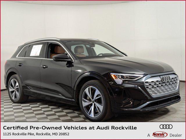 used 2024 Audi Q8 e-tron car, priced at $49,999