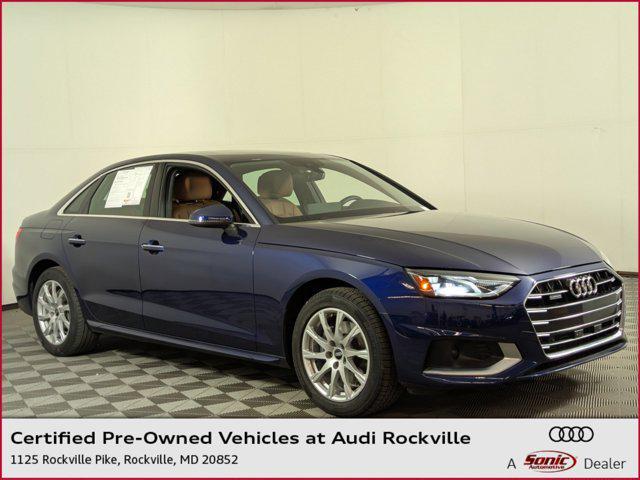 used 2021 Audi A4 car, priced at $25,998