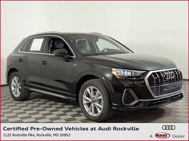 used 2022 Audi Q3 car, priced at $24,996