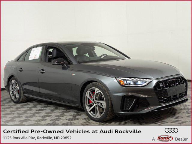 used 2024 Audi A4 car, priced at $41,999