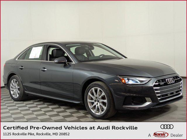 used 2021 Audi A4 car, priced at $23,498