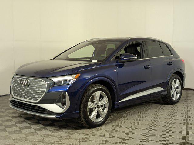 new 2025 Audi Q4 e-tron car, priced at $58,011