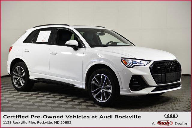 used 2025 Audi Q3 car, priced at $35,998