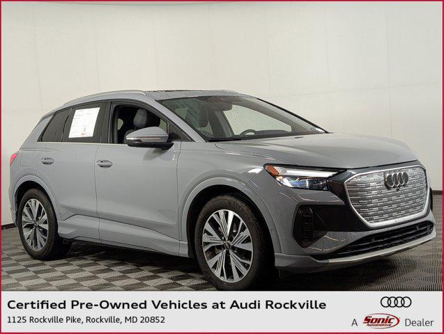 used 2023 Audi Q4 e-tron car, priced at $31,999