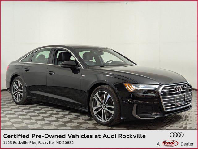 used 2021 Audi A6 car, priced at $36,999