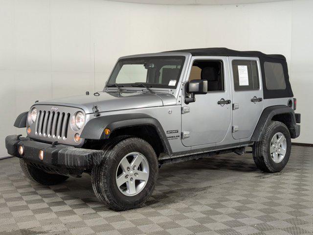 used 2016 Jeep Wrangler Unlimited car, priced at $14,998